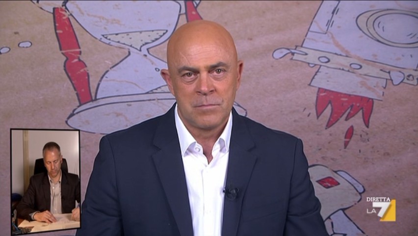Maurizio Crozza a DiMartedì del 14 ottobre 2014 (VIDEO)