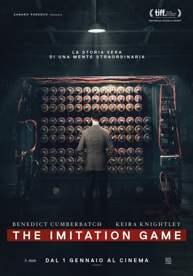 The Imitation Game – L’enigma di un genio: primo poster italiano del biopic con Benedict Cumberbatch