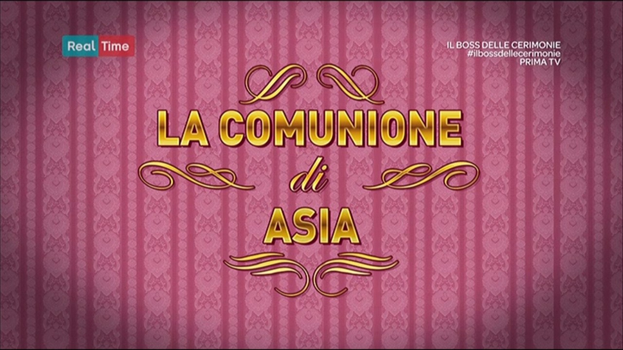 Il Boss delle Cerimonie, foto puntata 7 novembre 2014 – Comunione Asia