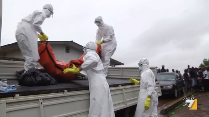 Servizio Pubblico: reportage sull’ebola ok, ma il pubblico ormai è scappato
