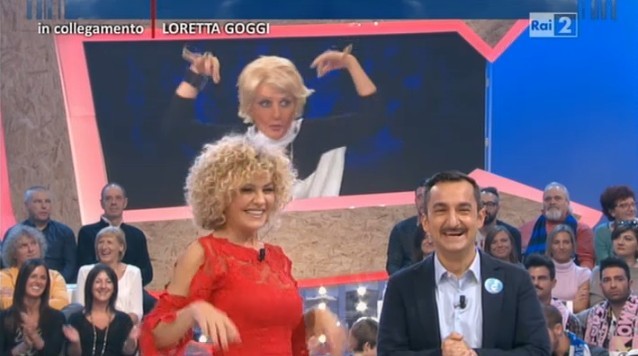 Quelli che il calcio: Lucia Ocone è Loretta Goggi (video)