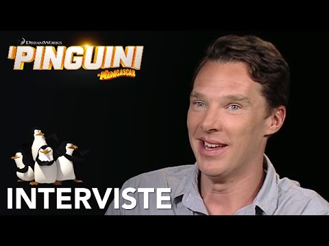 Benedict Cumberbatch parla de I Pinguini di Madagascar  | Fox Cinema Family |