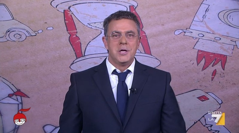 Maurizio Crozza a DiMartedì del 18 novembre 2014 (VIDEO)