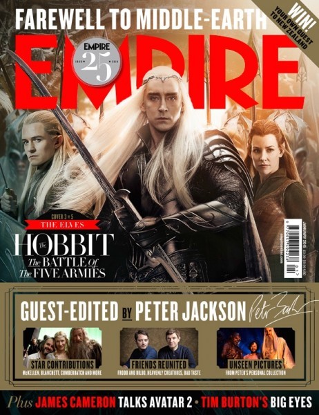 Lo Hobbit: La battaglia delle cinque armate – 5 cover Empire e nuove locandine