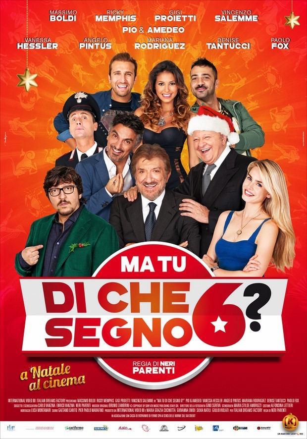 Ma tu di che segno 6? – locandina della commedia di Neri Parenti