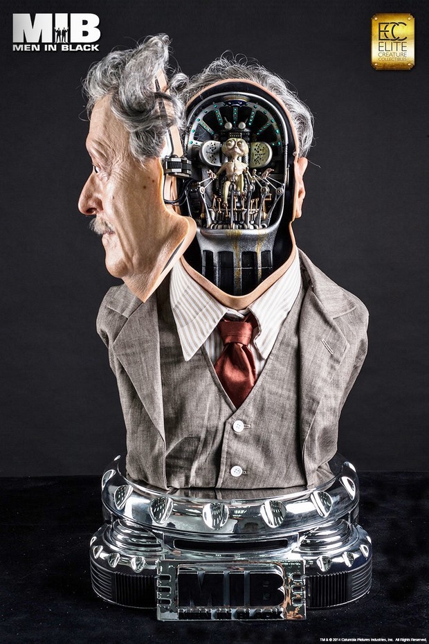 Men in Black: busto life-size di Rosenberg con mini alieno (foto)