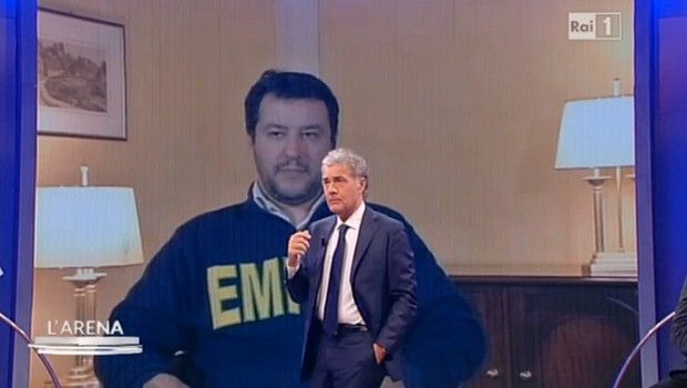 L’Arena, caso Tor Sapienza: Massimo Giletti non riesce a distinguersi