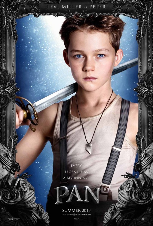 Pan: prime locandine ufficiali del fantasy di Joe Wright