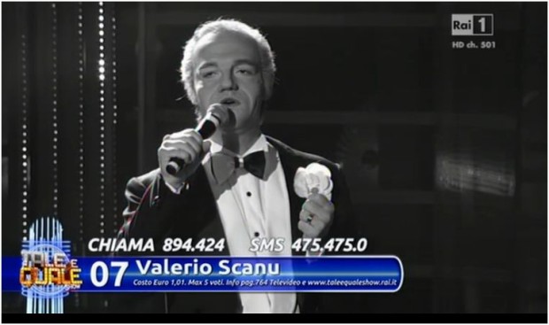 Tale e Quale Show 2014, Valerio Scanu è Claudio Villa, Un amore così grande [video]