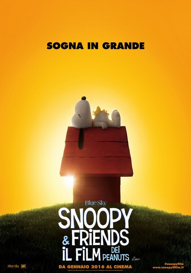 Snoopy and Friends – Il film dei Peanuts: poster italiano ufficiale