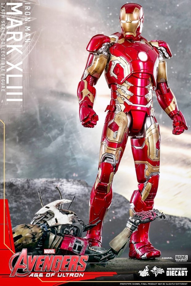 Avengers: Age of Ultron – la nuova action figure Hot Toys di Iron Man (Mark 43)