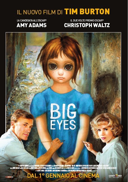 Big Eyes: poster italiano del nuovo film di Tim Burton