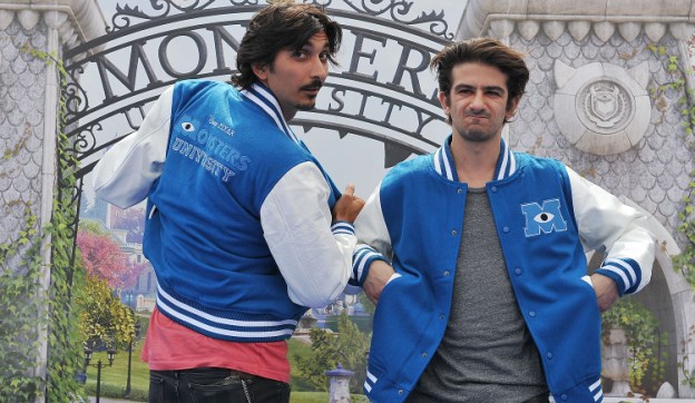 Francesco Mandelli e Fabrizio Biggio a Sanremo 2015: sono I soliti idioti