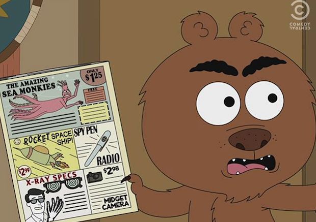 Brickleberry, la terza stagione in prima tv da domani su Fox Animation