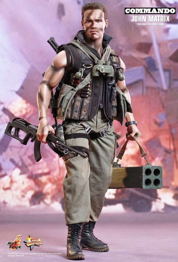Commando nuova action figure di Arnold Schwarzenegger (foto)
