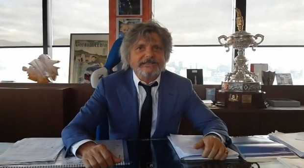 Maurizio Crozza: gli auguri di Massimo Ferrero (Video)