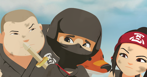 Mini Ninja, la serie di animazione cute in onda su RaiGulp