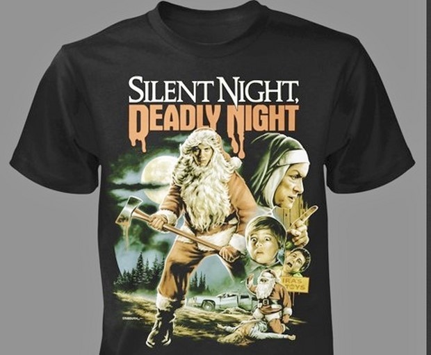 Natale di sangue: gadget e t-shirt dell’horror slasher anni ’80