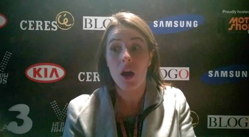 Web Show Awards 2014, Diana Del Bufalo a Blogo: “Delfina ha voglia di…gioia!” (Video)