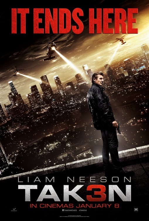 Taken 3: due nuove locandine del sequel con Liam Neeson