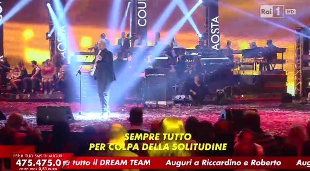 Pino Daniele, ultima apparizione tv