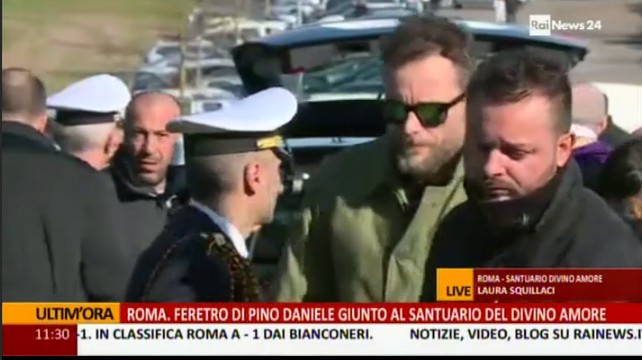 I funerali di Pino Daniele