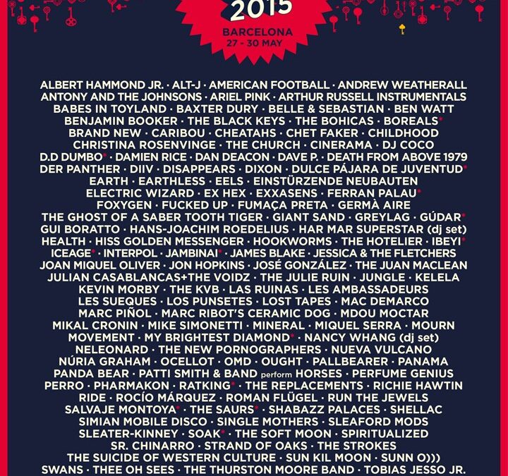 Primavera Sound 2015: programma completo, info e biglietti