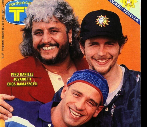 Pino Daniele, il commovente ricordo di Jovanotti e la canzone dedica di Eros Ramazzotti