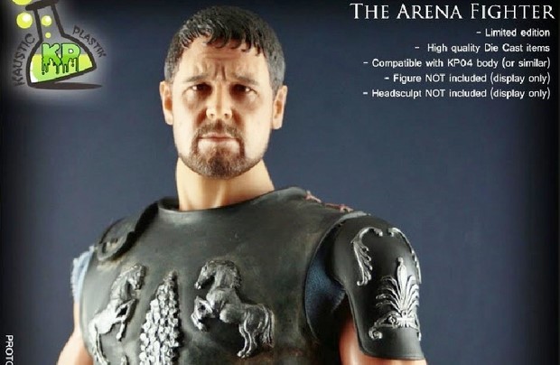 Il gladiatore: l’action figure di Russell Crowe