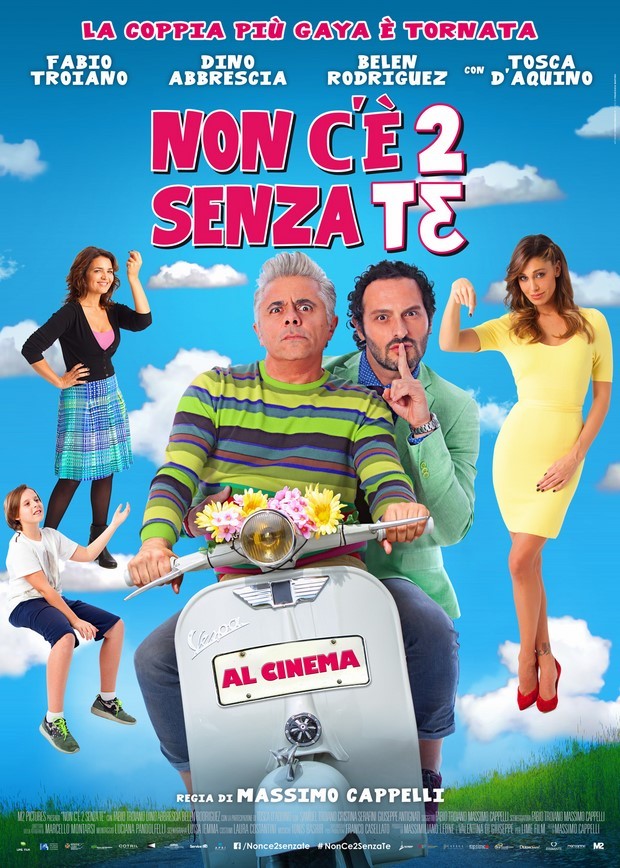 Non c’è 2 senza te – poster della commedia con Belén Rodriguez