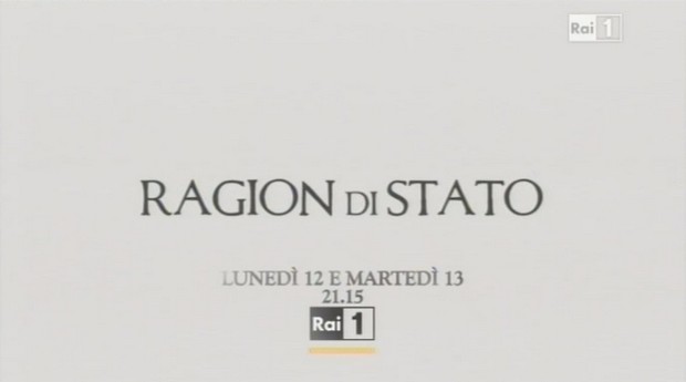 Ragion di Stato, miniserie Raiuno: conferenza stampa con Luca Argentero
