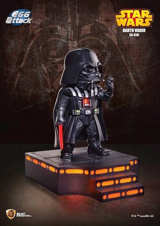 Star Wars gadget: nuova statuina Darth Vader versione “Egg Attack”