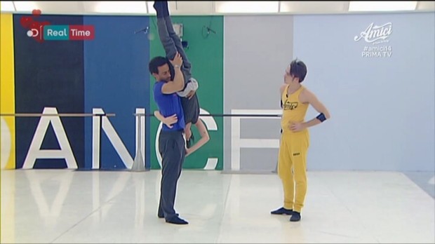 Amici 14 puntata 12 febbraio 2015: Davide Mogavero e Esther Oluloro candidati