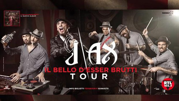 J.Ax, Il bello d’esser brutti tour parte da Trezzo a Marzo