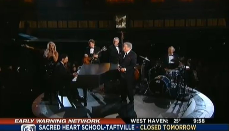 Grammy 2015 Lady Gaga e Tony Bennett, Cheek to Cheek