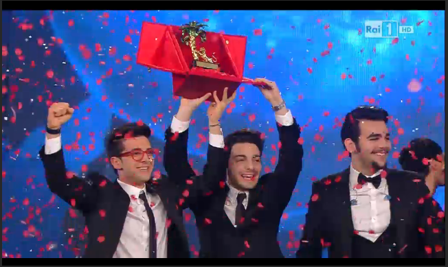 Sanremo 2015, Il Volo vincono con Grande Amore