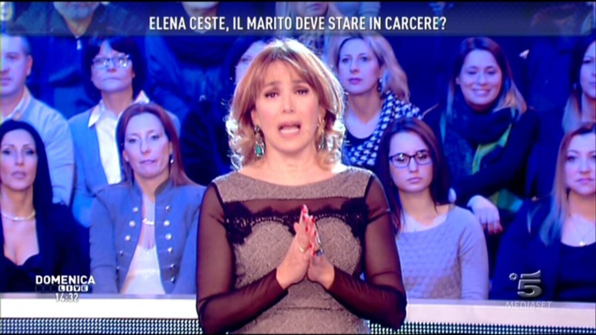 Domenica Live, saltano Crespi e Al Bano. Per Barbara d’Urso (afona) “una puntata difficile”