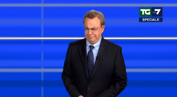 Maurizio Crozza imita Enrico Mentana (VIDEO)