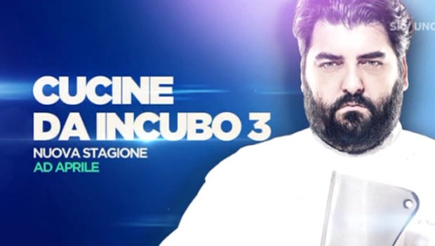 Cucine da Incubo 3, su FoxLife da aprile: Antonino Cannavacciuolo sta tornando