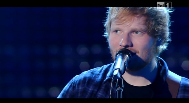 Sanremo 2015, Ed Sheeran: Sing e Thinking out loud