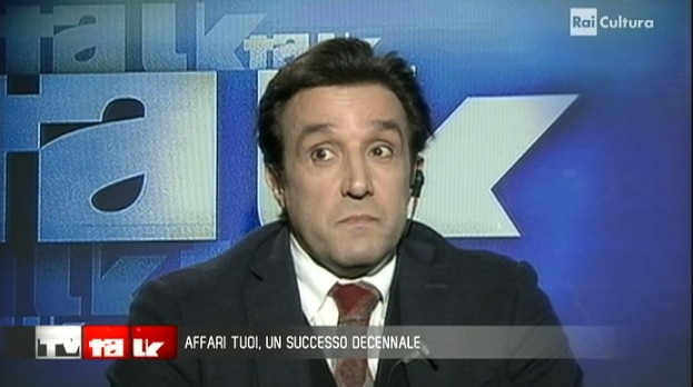 Flavio Insinna a Tv Talk risponde a Blogo: “Io a Sanremo? Già non dormo con Affari Tuoi!”