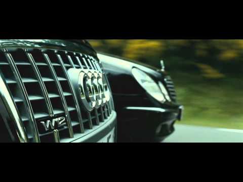 TRANSPORTER 3 – Audi A8 vs. Mercedes E-class [HD]