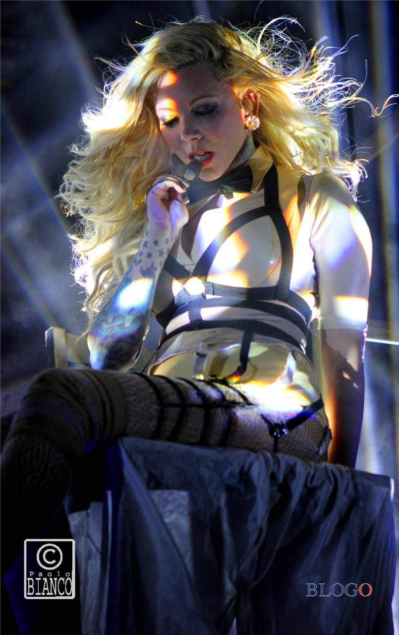 In This Moment foto concerto Milano Fabrique 19 Febbraio 2015