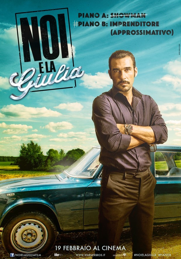 Noi e la Giulia: 7 character poster della commedia di Edoardo Leo