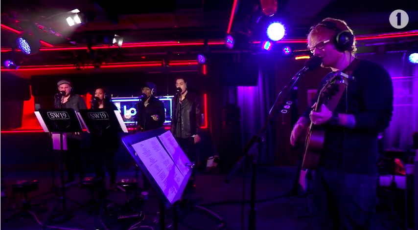 Ed Sheeran, cover di Dirrty di Christina Aguilera dal vivo alla BBC (Video)