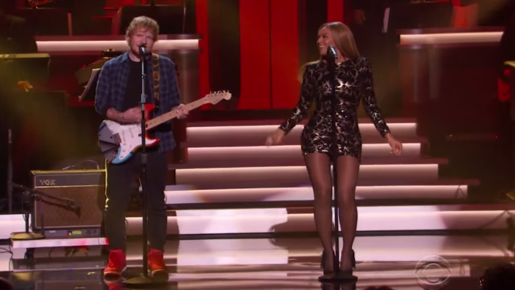 Ed Sheeran e Beyoncé duettano in ‘Fingertips’, ‘Master Blaster (Jammin’)’ e ‘Higher Ground’