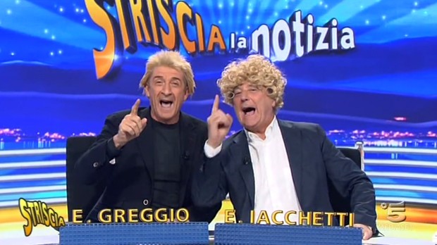 Striscia la Notizia vs Affari Tuoi: la guerra degli ascolti si tinge di ‘biondo’