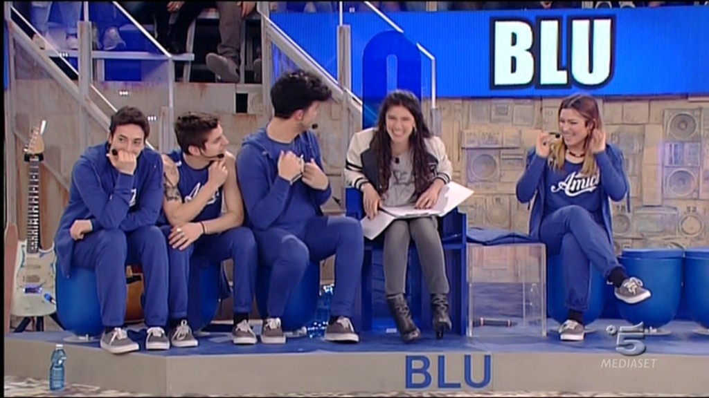 Amici 2015: la squadra Blu di Elisa