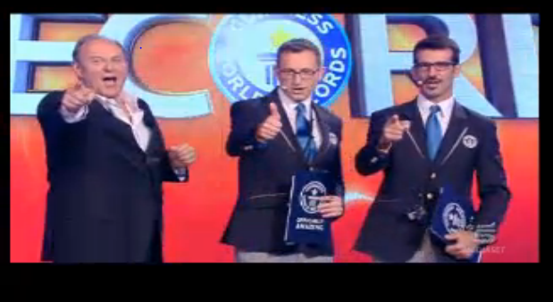 Lo Show dei Record puntata 3 marzo 2015: tutti i Guinness e le sfide