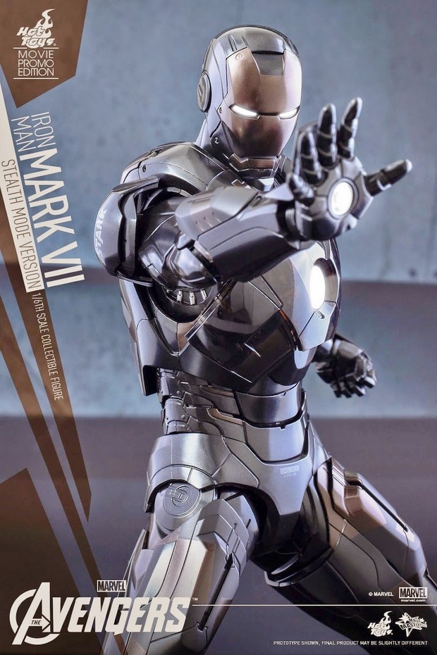 Avengers 2: nuova action figure di Iron Man con armatura Mark VII Stealth